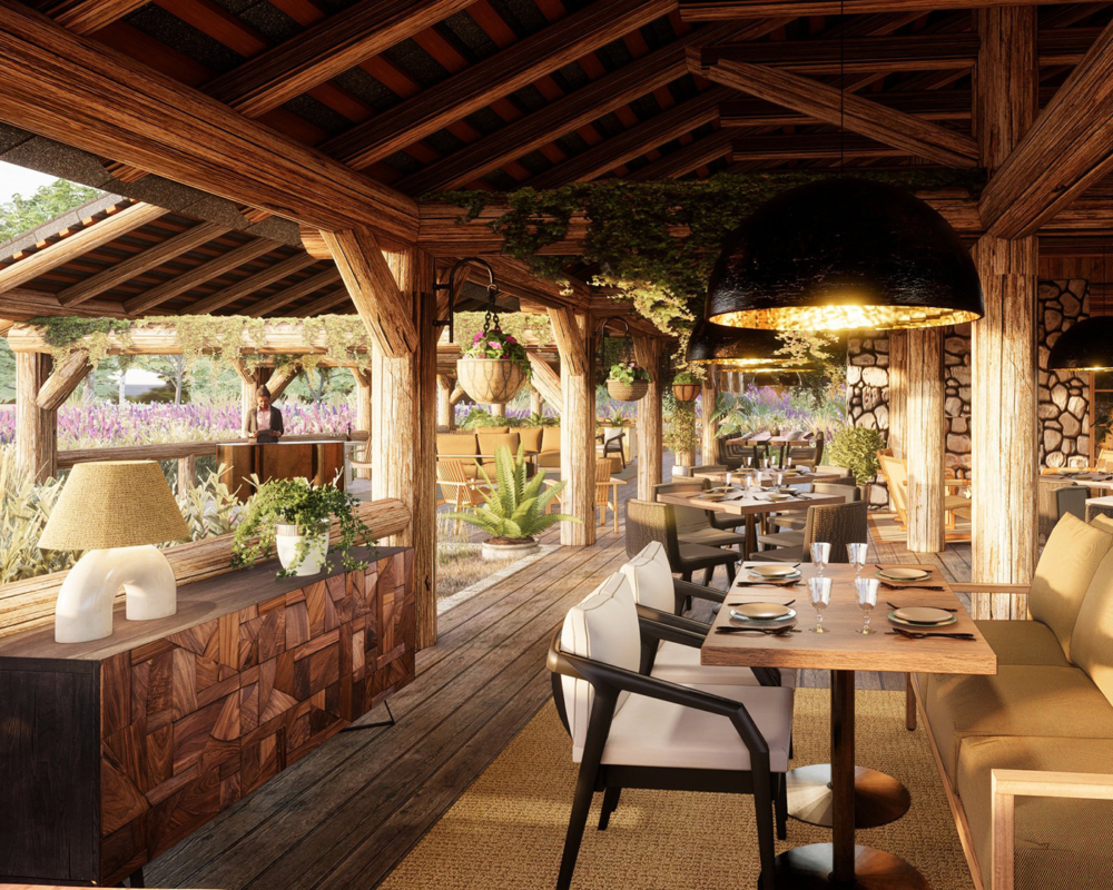 Six Senses Napa patio dining