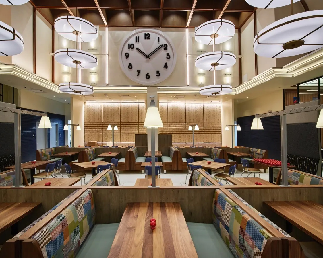 Around the Clock Diner interior
