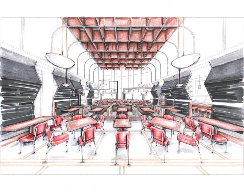 Corner Booth Hospitality Concept Creation Image
